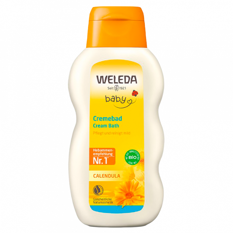 Молочко для купания с календулой Weleda