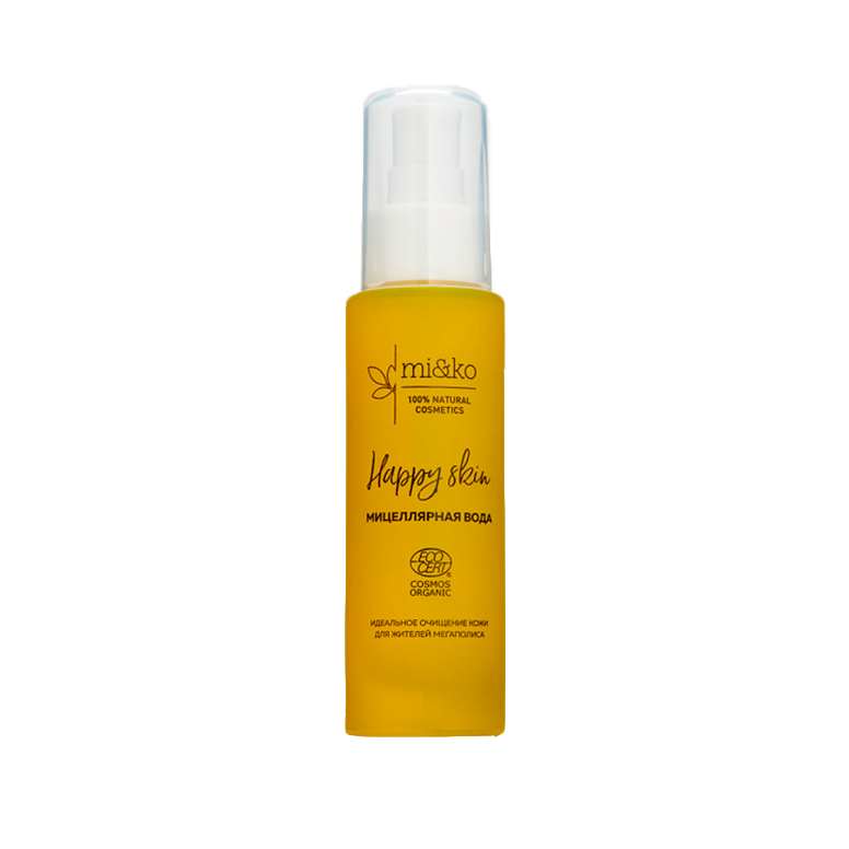 Мицеллярная вода Happy Skin Miko