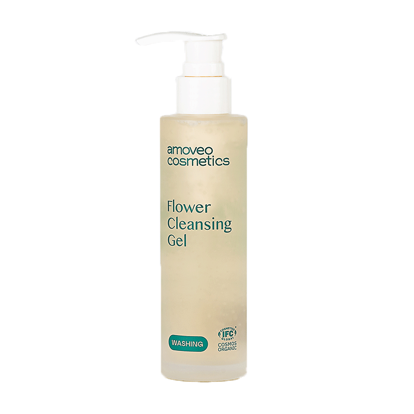 Цветочный тонизирующий гель для умывания «FLOWER CLEANSING GEL» Amoveo