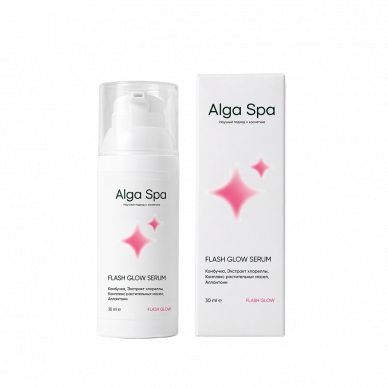 Сыворотка с комбучкой для сияния кожи Alga Spa