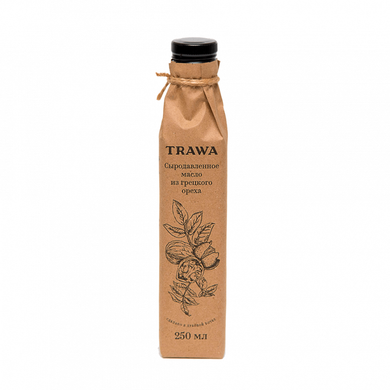 Масло сыродавленное грецкого ореха TRAWA