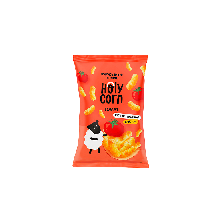 Снеки кукурузные «Томат» Holy Corn